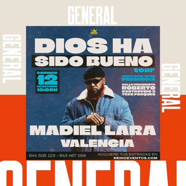 Entrada General - Madiel Lara - Valencia